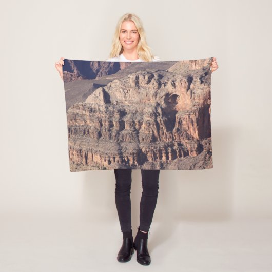 Grand Canyon Fleece Blanket (In situ)