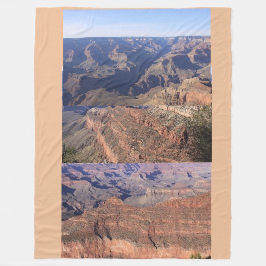 Grand Canyon Fleece Blanket (Voorkant)