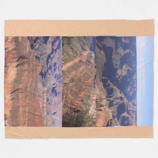 Grand Canyon Fleece Blanket (Voorkant (Horizontaal))
