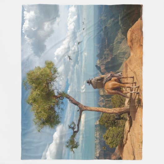 GRAND CANYON FLEECE DEKEN (Voorkant)