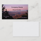 Grand Canyon fotografie Visitekaartje (Voorkant / Achterkant)