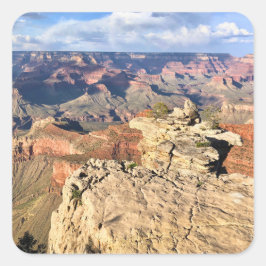 Grand Canyon From The Top Vierkante Sticker