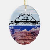 Grand Canyon Gateway Keramisch Ornament (Rechts)