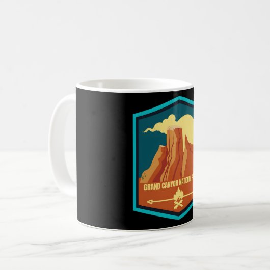 Grand Canyon � geheimen van het wild Koffiemok (Voorkant links)