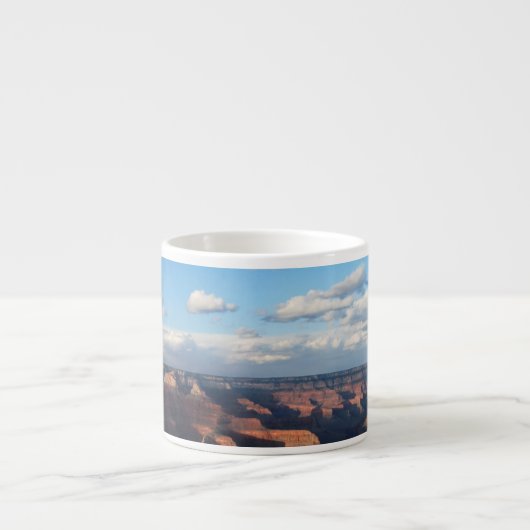 Grand Canyon gezien vanuit de Zuid-Rim in Arizona Espresso Kop (Voorkant)