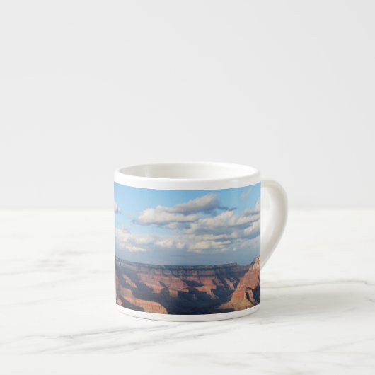 Grand Canyon gezien vanuit de Zuid-Rim in Arizona Espresso Kop (Voorkant rechts)