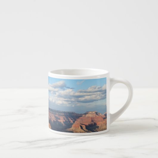 Grand Canyon gezien vanuit de Zuid-Rim in Arizona Espresso Kop (Rechts)