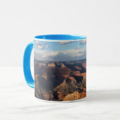 Grand Canyon gezien vanuit de Zuid-Rim in Arizona Mok (Voorkant links)