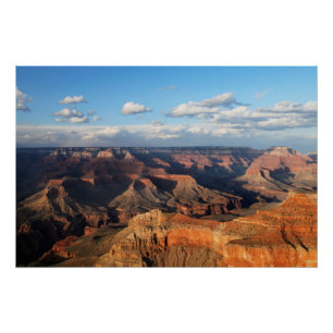Grand Canyon gezien vanuit de Zuid-Rim in Arizona Perfect Poster