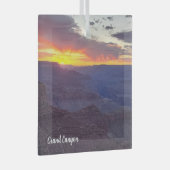 Grand Canyon Glas Ornament (Voorkant Rechts)