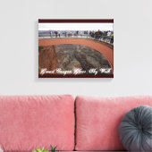 Grand Canyon Glass Skywalk Canvas Afdruk (Insitu (Woonkamer))