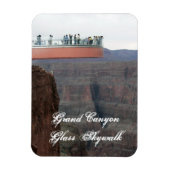 Grand Canyon Glass Skywalk-magneet Magneet (Verticaal)