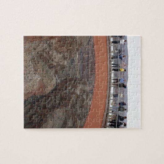 Grand Canyon Glass Skywalk Puzzle en gift box Legpuzzel (Horizontaal)