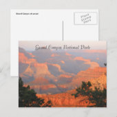 grand canyon groetings briefkaart (Voorkant / Achterkant)
