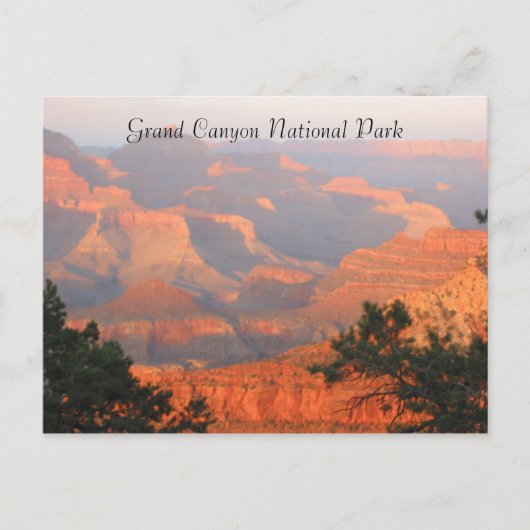 grand canyon groetings briefkaart (Voorkant)