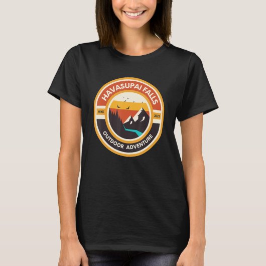Grand Canyon Havasu Falls Arizona hiking camping   T-shirt (Voorkant)