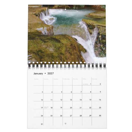 Grand Canyon (Herfsten van Havasu) 2012 Kalender (Jan 2027)