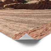 Grand Canyon Hoefijzer Bend Poster (Hoek)