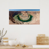 Grand Canyon Hoefijzer Bend Poster (Keuken)