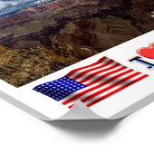 Grand Canyon - I Love - Verenigde Staten - Poster (Hoek)