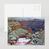 Grand Canyon in de winter Briefkaart (Voorkant / Achterkant)