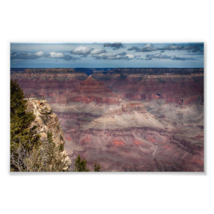 Grand Canyon in maart Foto Afdruk