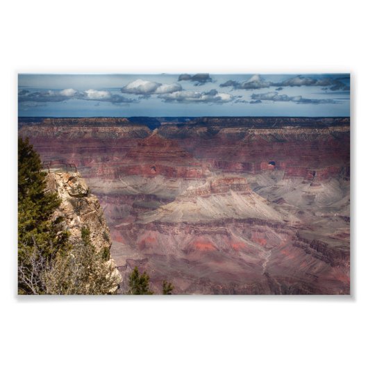 Grand Canyon in maart Foto Afdruk (Voorkant)