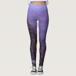 Grand Canyon in Paarse Leggings