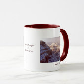 Grand Canyon in wintersneeuw. Mok (Voorkant rechts)