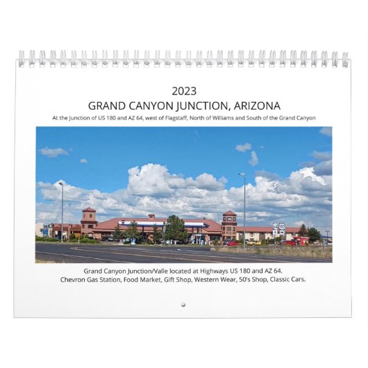 GRAND CANYON JUNCTION, ARIZONA 2023 CALENDAR KALENDER (Hoes)