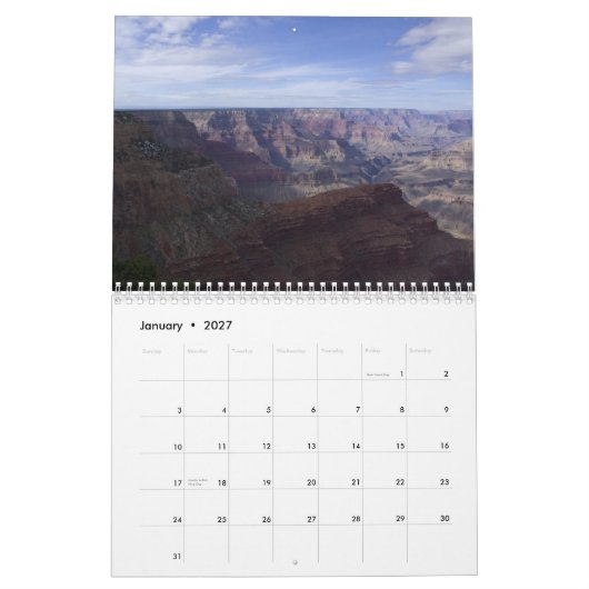 Grand Canyon-kalender 2013 Kalender (Jan 2027)