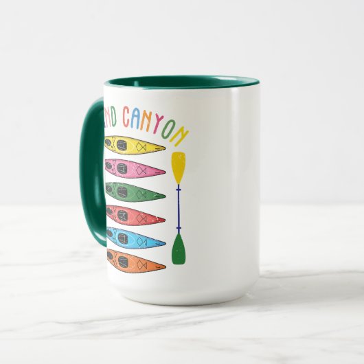 Grand Canyon Kayaking Mok (Voorkant links)
