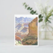 Grand Canyon Landscape Painting Briefkaart (Staand voorkant)