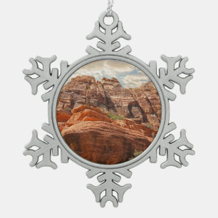 Grand Canyon Las Vegas Nevada Tin Sneeuwvlok Ornament
