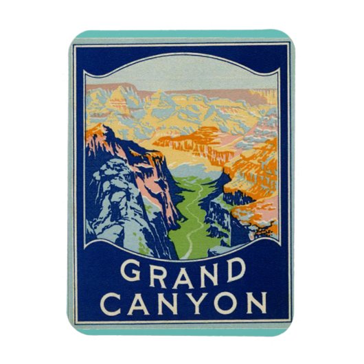Grand canyon magneet (Verticaal)