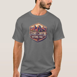 Grand Canyon Majesteit: Een tijdloos natuurlijk wo T-shirt