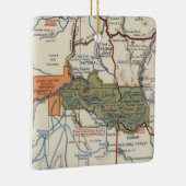 Grand Canyon  Map Keramisch Ornament (Rechts)