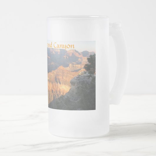 Grand Canyon Matglas Bierpul (Voorkant rechts)