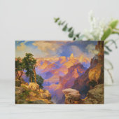 Grand Canyon met regenboog Kaart (Staand voorkant)