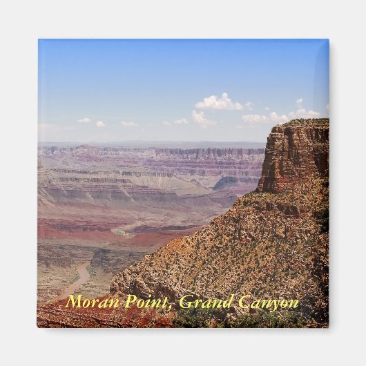 Grand Canyon Moran Point Magnet (Voorkant)