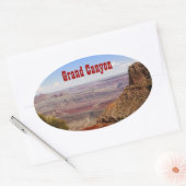 Grand Canyon Moran Pt. Ovale Sticker (Envelop)