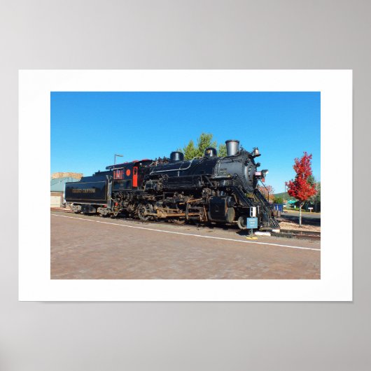 Grand Canyon-motor Poster (Voorkant)