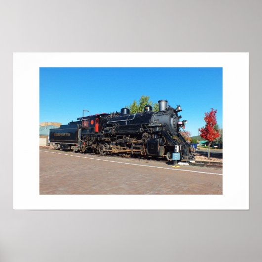 Grand Canyon-motor Poster (Voorkant)