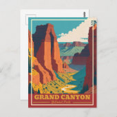 Grand Canyon Nationaal Park Arizona Briefkaart (Voorkant / Achterkant)