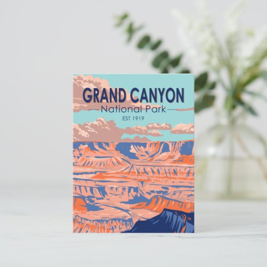 Grand Canyon Nationaal Park Arizona  Briefkaart (Staand voorkant)