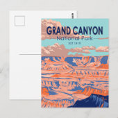 Grand Canyon Nationaal Park Arizona Briefkaart (Voorkant / Achterkant)