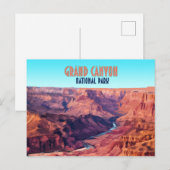 Grand Canyon Nationaal Park Arizona Briefkaart (Voorkant / Achterkant)
