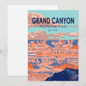 Grand Canyon Nationaal Park Arizona  Feestdagenkaart (Voorkant / Achterkant)