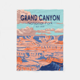 Grand Canyon Nationaal Park Arizona  Fleece Deken