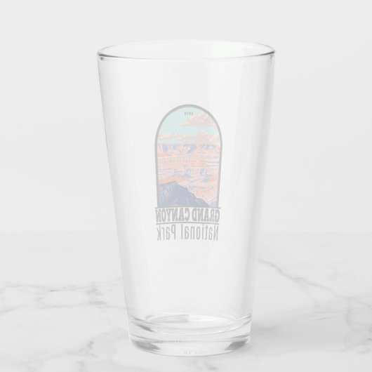 Grand Canyon Nationaal Park Arizona  Glas (Achterkant)